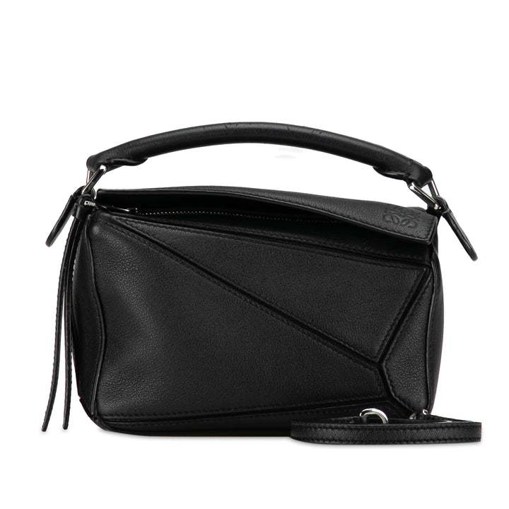 Mini Puzzle Satchel Black - Gaby Paris