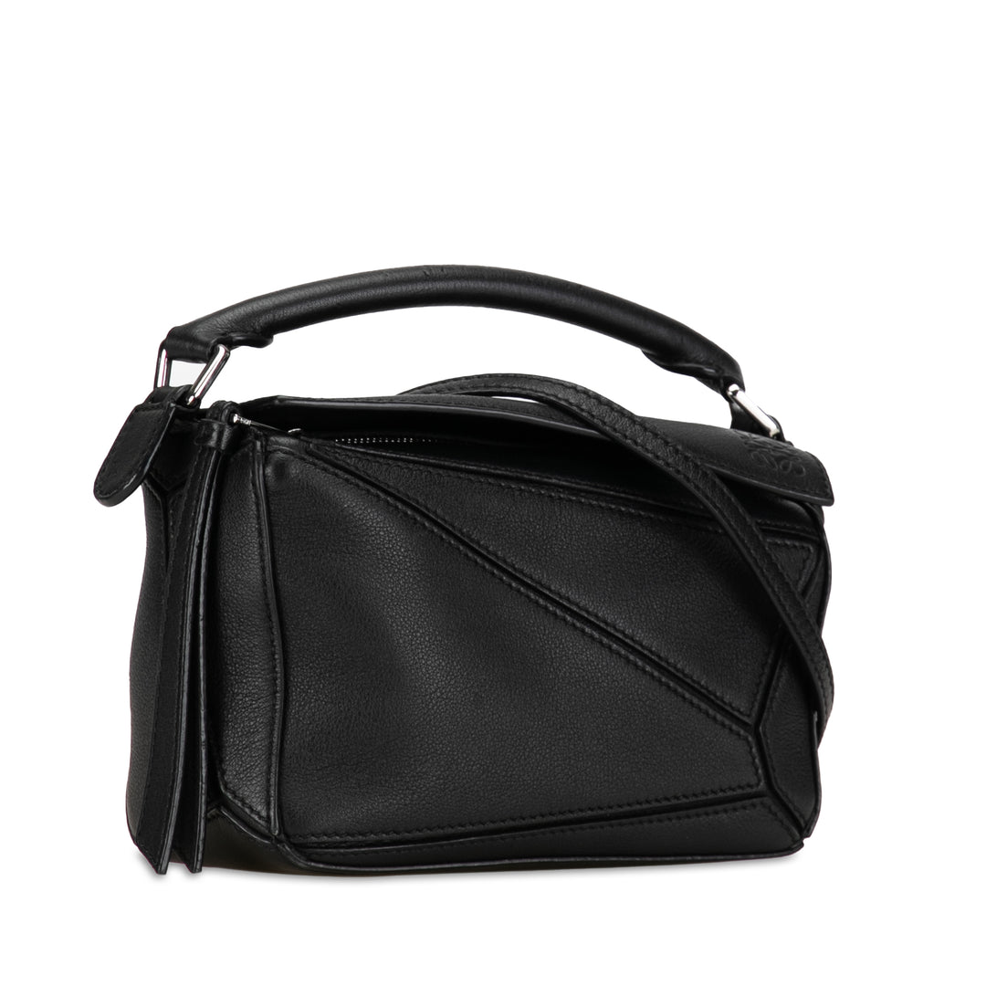 Mini Puzzle Satchel Black - Gaby Paris