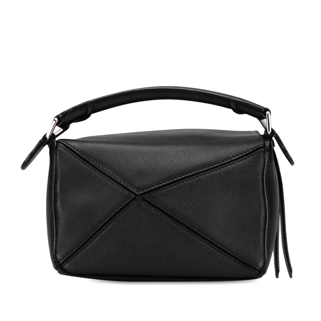 Mini Puzzle Satchel Black - Gaby Paris