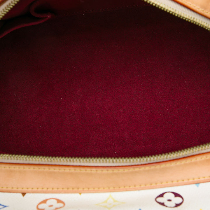 Claudia Monogram Multicolore Blanc