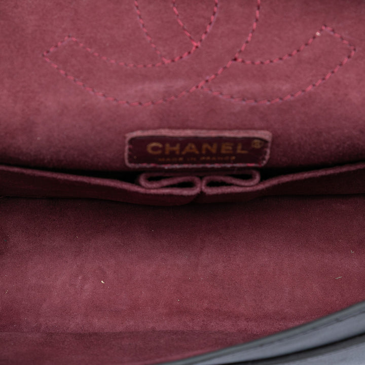 Chanel Cuir de veau Reissue 2.55 Medallion Double rabat 225