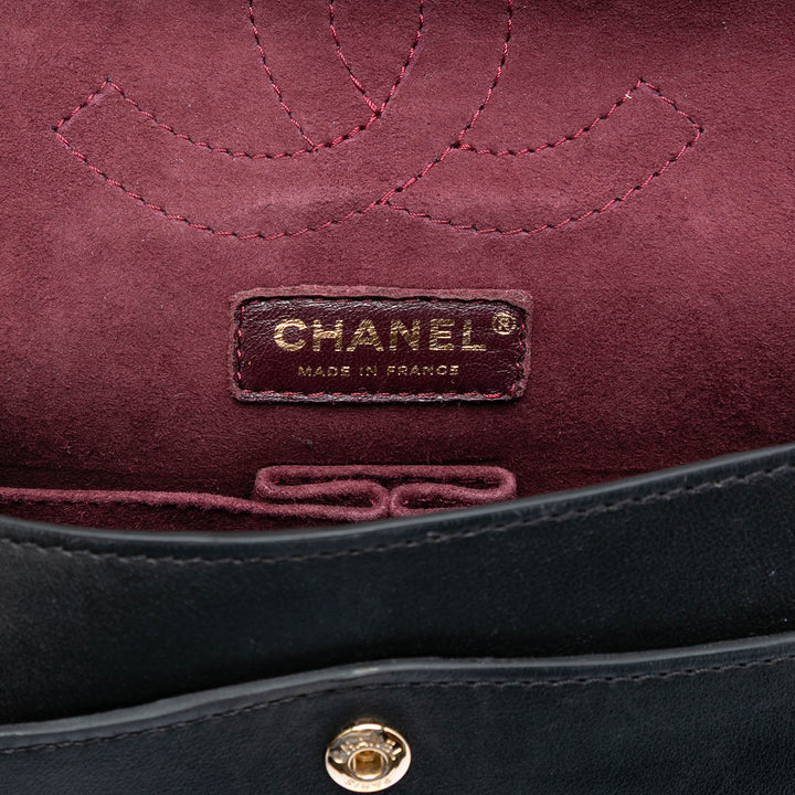 Chanel Cuir de veau Reissue 2.55 Medallion Double rabat 225