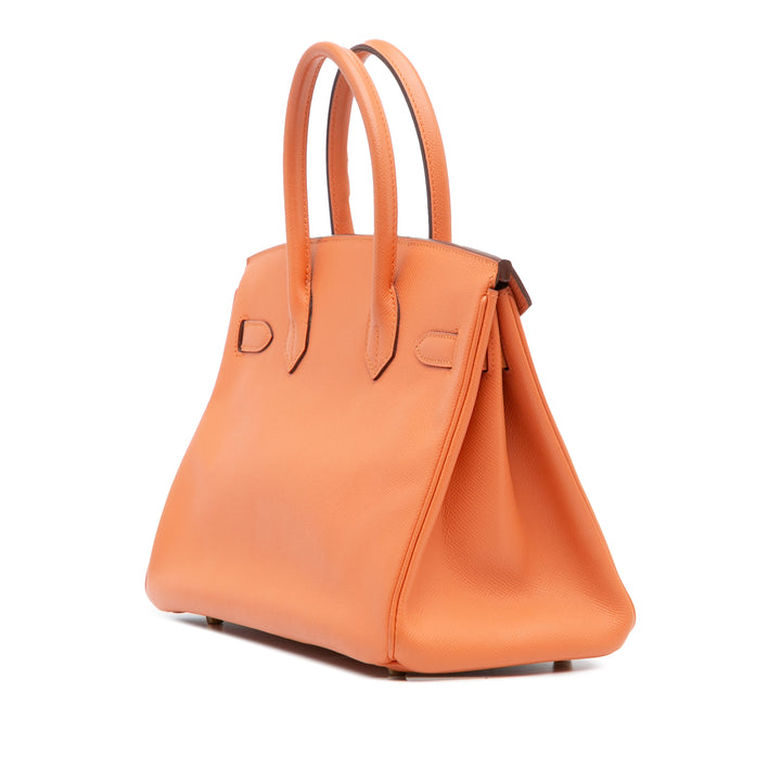 Hermès Epsom Birkin Retourne 30 Orange