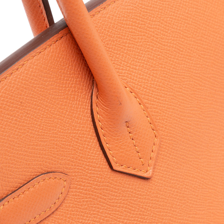 Hermès Epsom Birkin Retourne 30 Orange