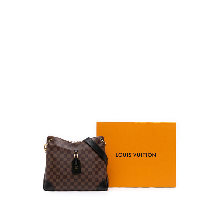 Louis Vuitton Odeon MM Damier Ébène Marron – vue 7 – GABY PARIS