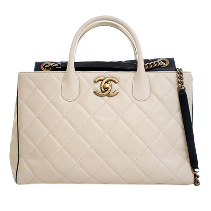 Chanel CC Matelassé Cuir de veau Portobello Cabas