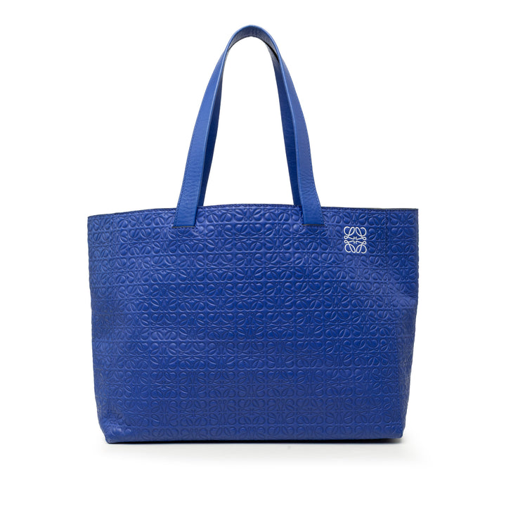 LOEWE Anagram embossé Cuir T Shopper Cabas