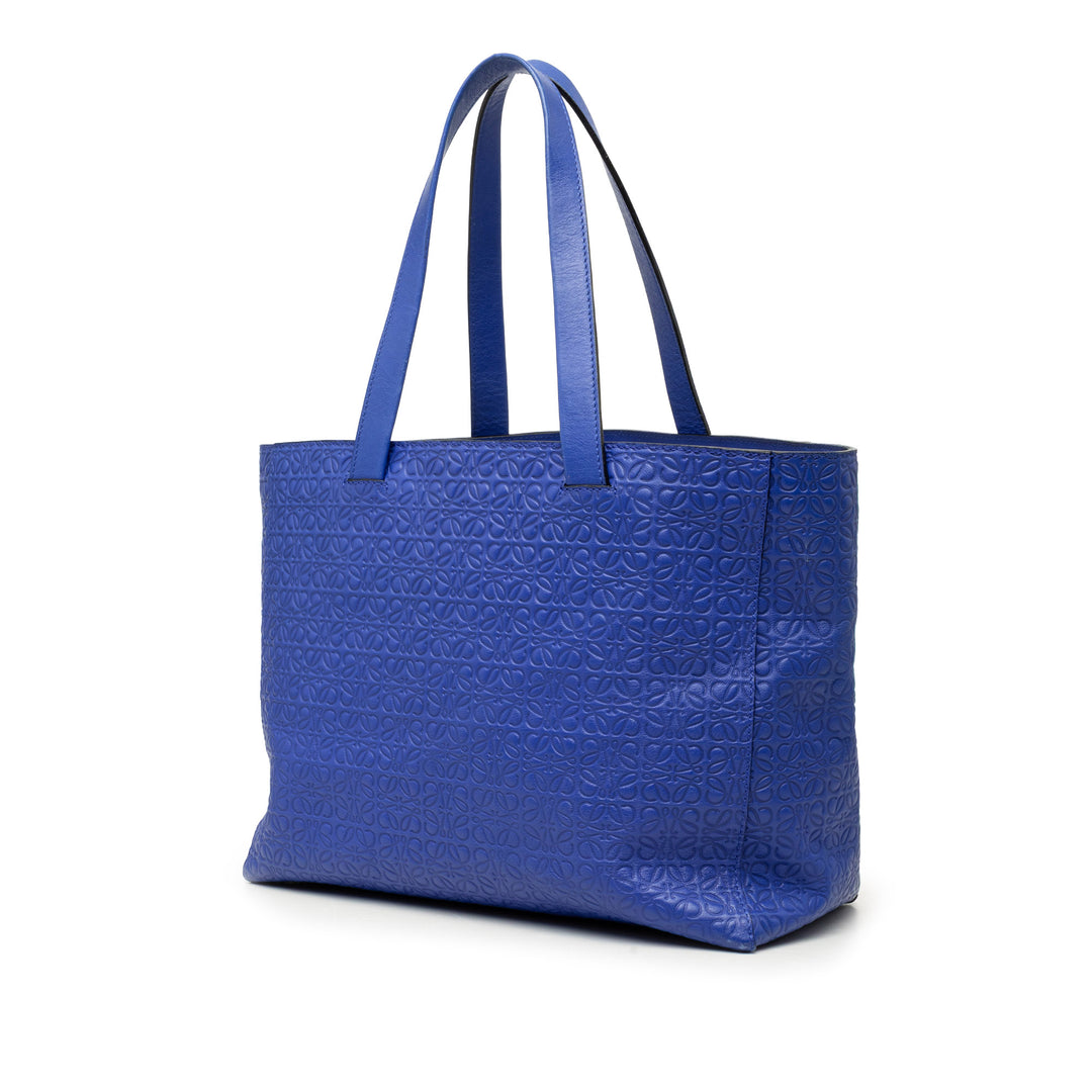 LOEWE Anagram embossé Cuir T Shopper Cabas