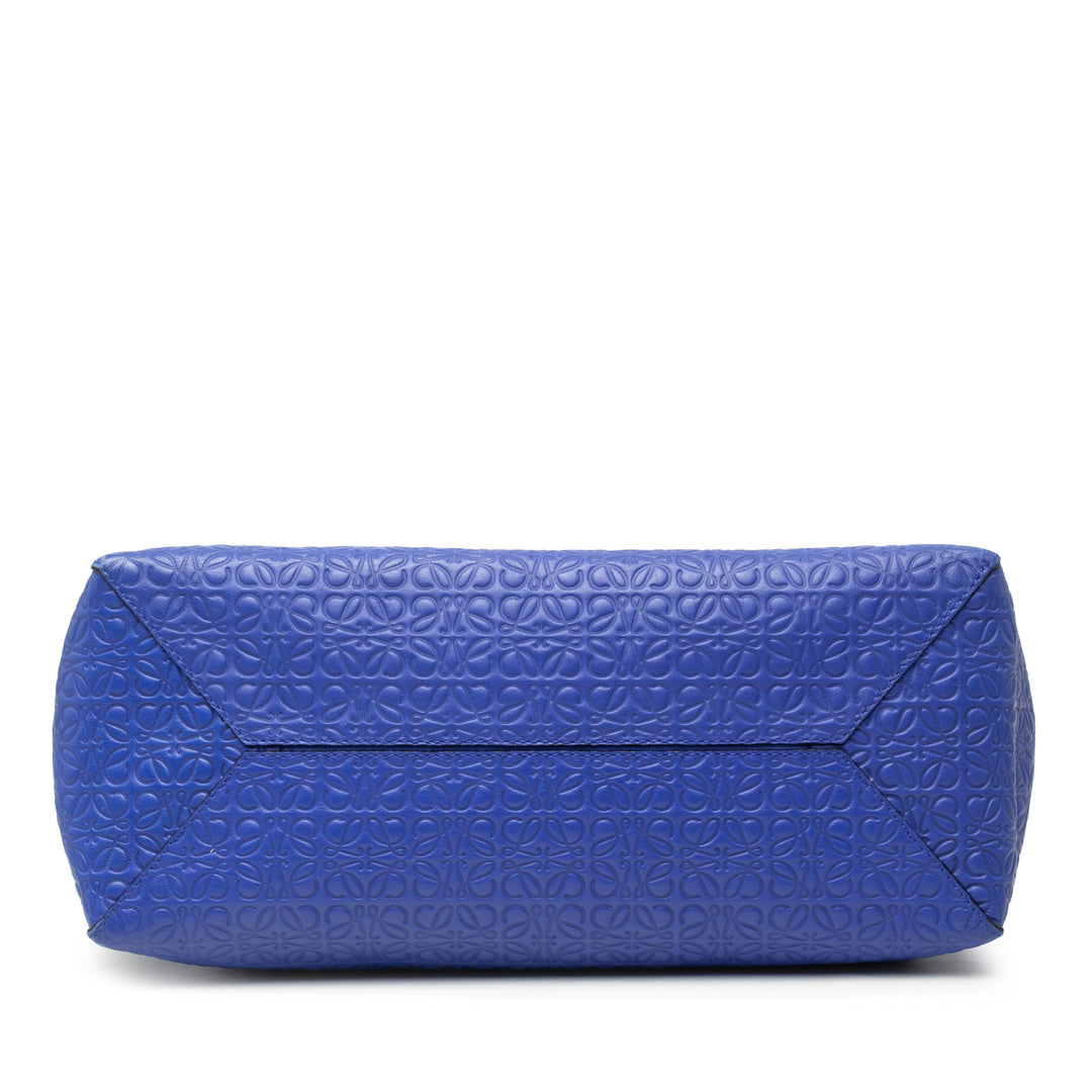 LOEWE Anagram embossé Cuir T Shopper Cabas