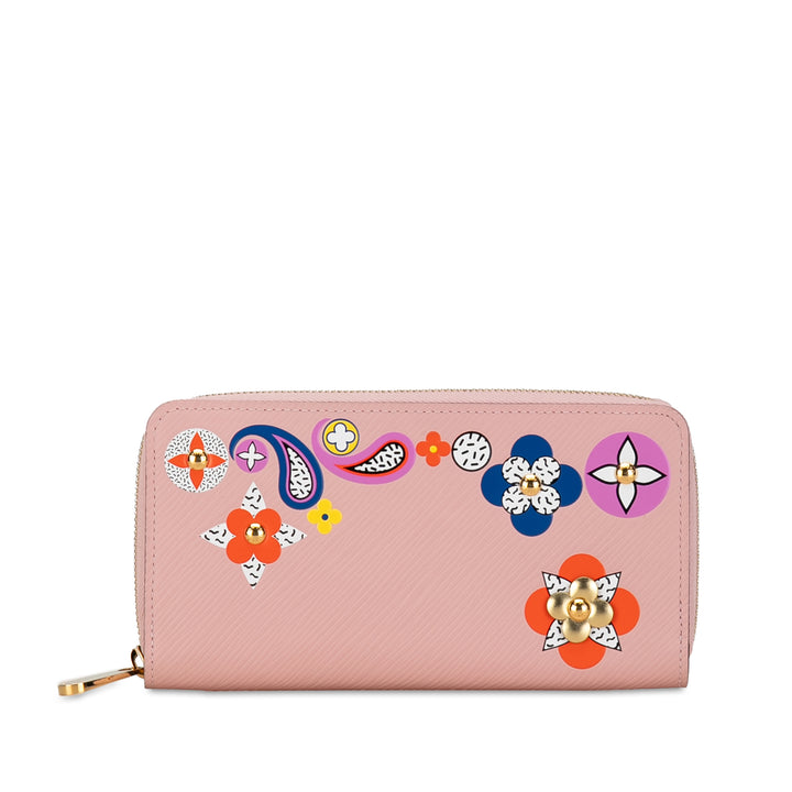 Louis Vuitton Epi Flower Mosaic Zippy Long Wallet Pink - GABY PARIS