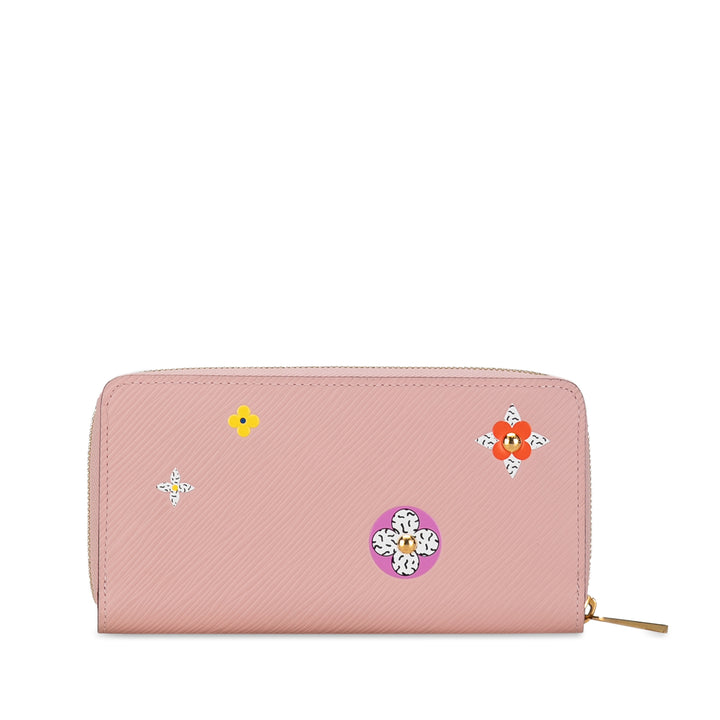 Louis Vuitton Epi Flower Mosaic Zippy Long Wallet Pink - GABY PARIS