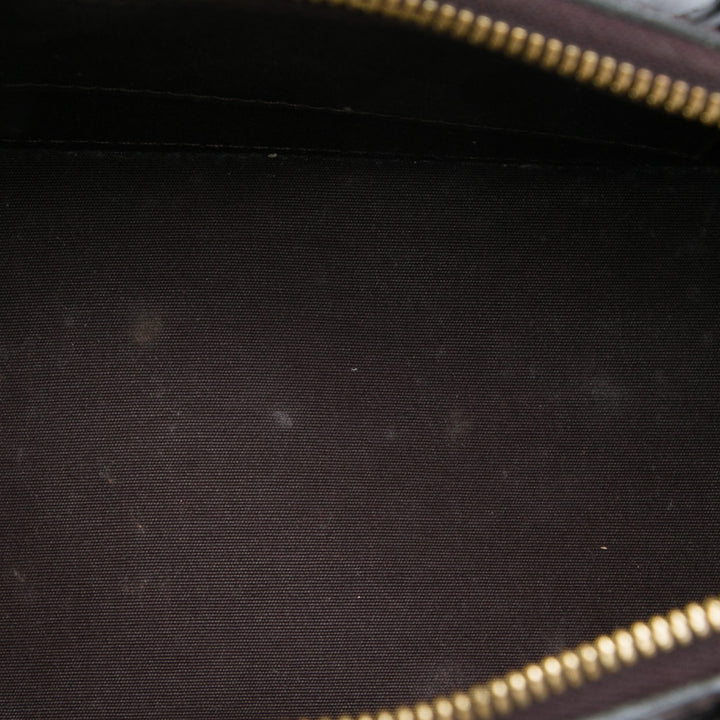 Louis Vuitton Sac à main Alma Monogram BB Cuir verni Violet – vue 4 – GABY PARIS