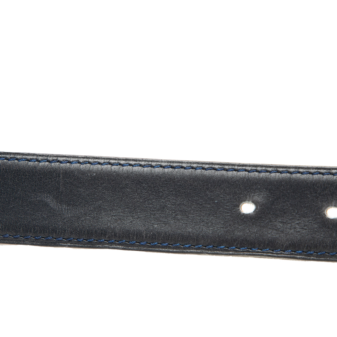 Hermès Box Veau Chaine d Ancre Reversible Belt 65