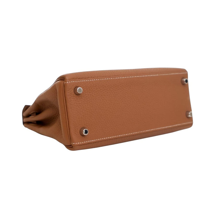 Hermès Togo Kelly II Retourne 25 Marron