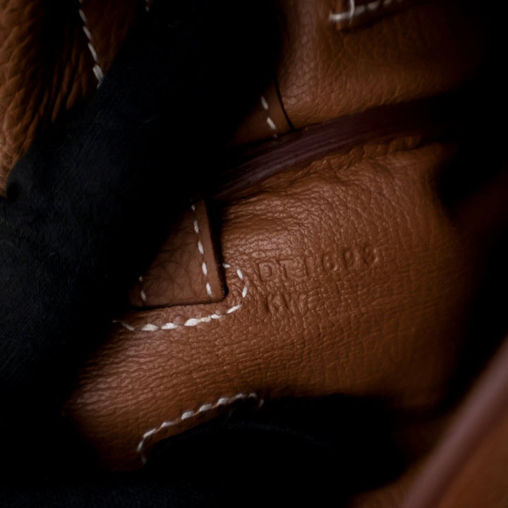 Hermès Togo Kelly II Retourne 25 Marron