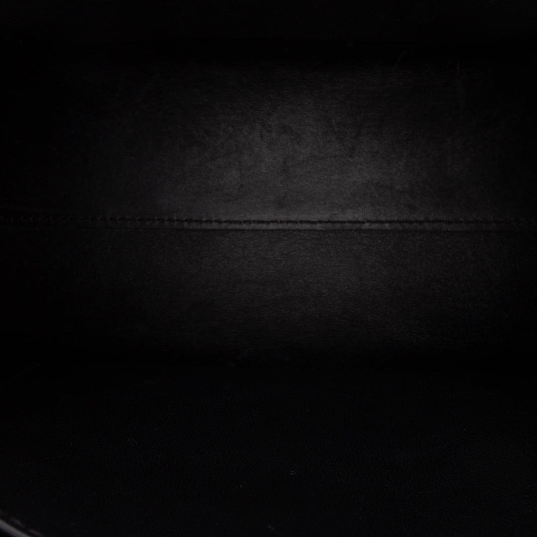 Valentino Sac à main grainé VBague à Moyen Cuir de veau grainé Marron – vue 4 – GABY PARIS