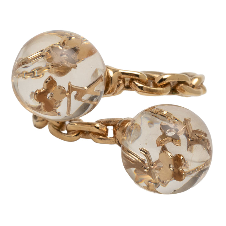 Louis Vuitton plaqué Bubble Resin Monogram Inclusion Bague