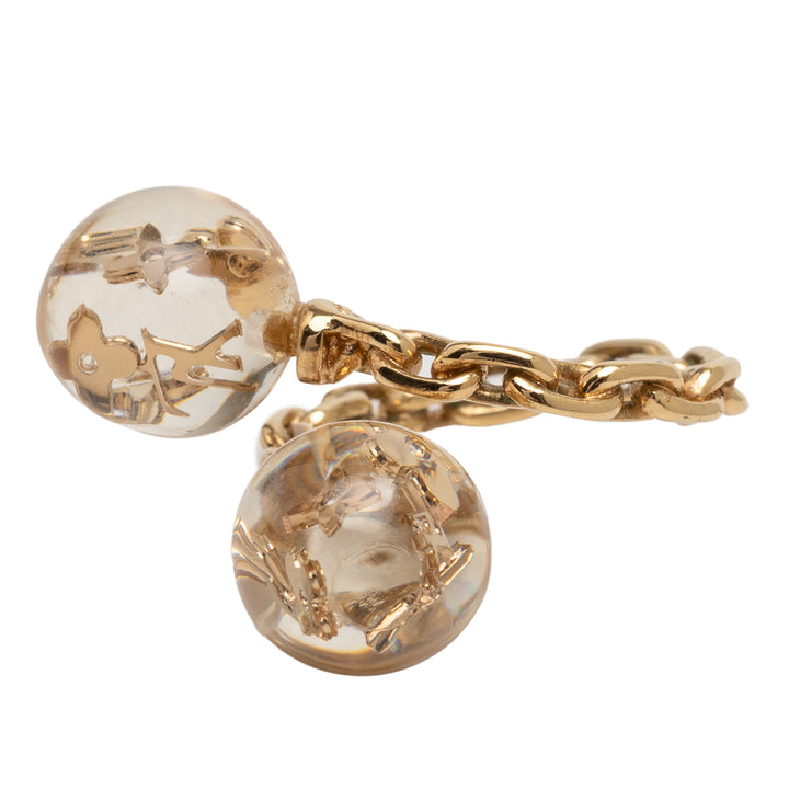 Louis Vuitton plaqué Bubble Resin Monogram Inclusion Bague