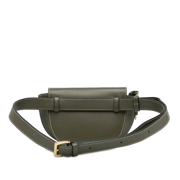 Mini Gate Belt Bag Green - Gaby Paris