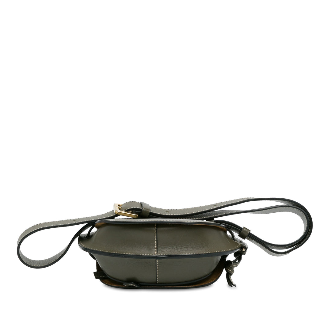 Mini Gate Belt Bag Green - Gaby Paris