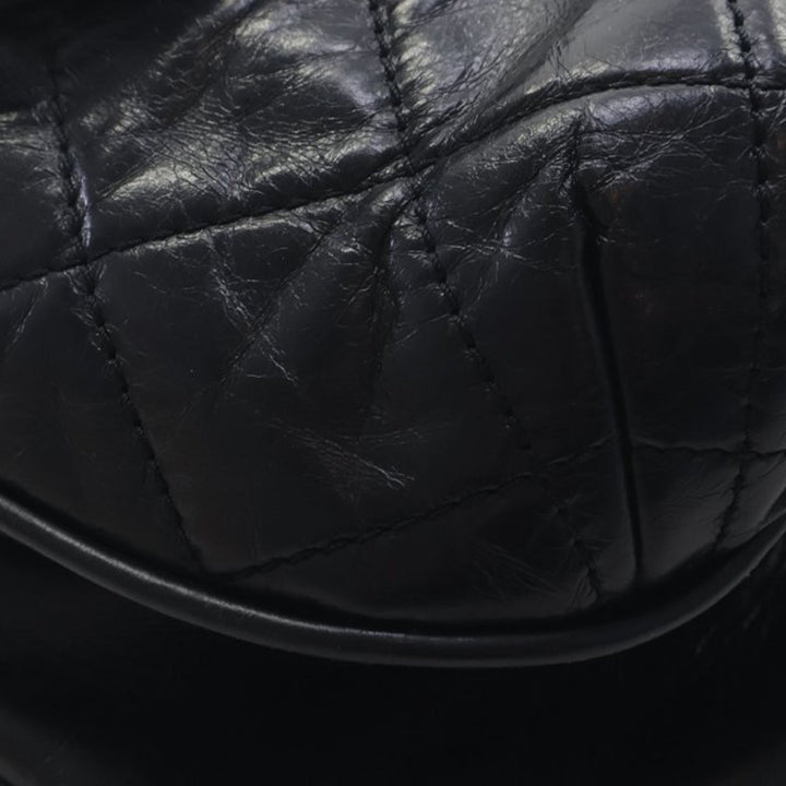Chanel Medium Matelassé Glazed Cuir de veau Bubble CC à rabat