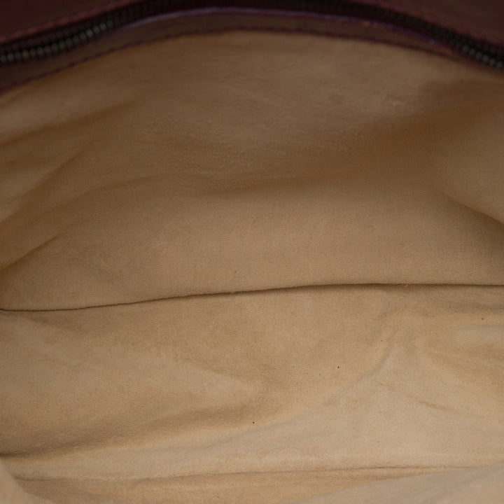Bottega Veneta Intrecciato à finitions Cervo Cabas Rouge – vue 4 – GABY PARIS
