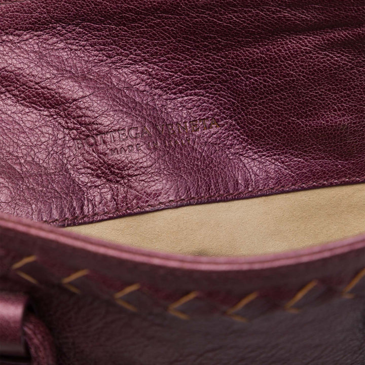 Bottega Veneta Intrecciato à finitions Cervo Cabas Rouge – vue 5 – GABY PARIS
