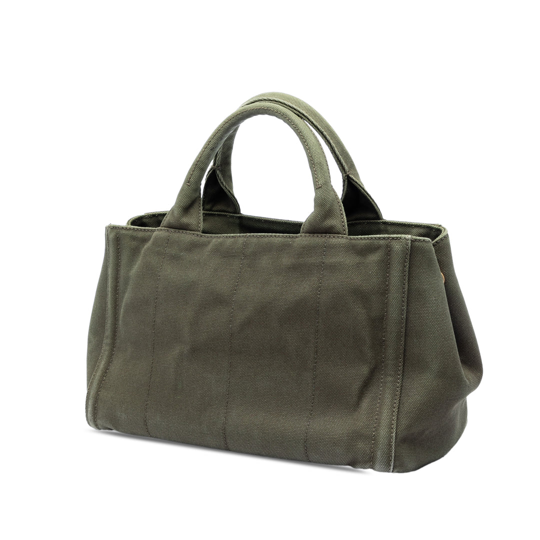 Prada Small Toile Canapa Bijoux Sac