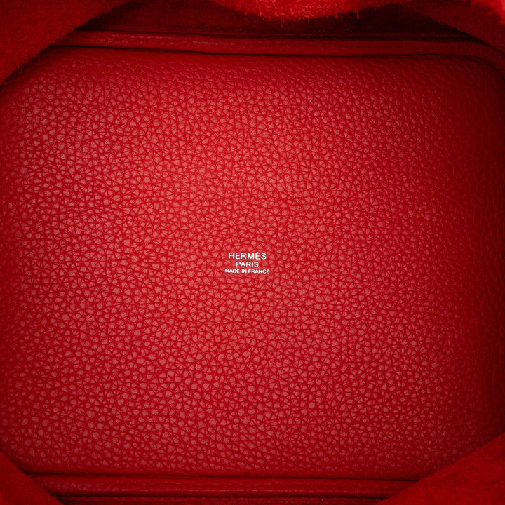 Hermès Bicolore et Picotin Lock 22 Cuir Clémence