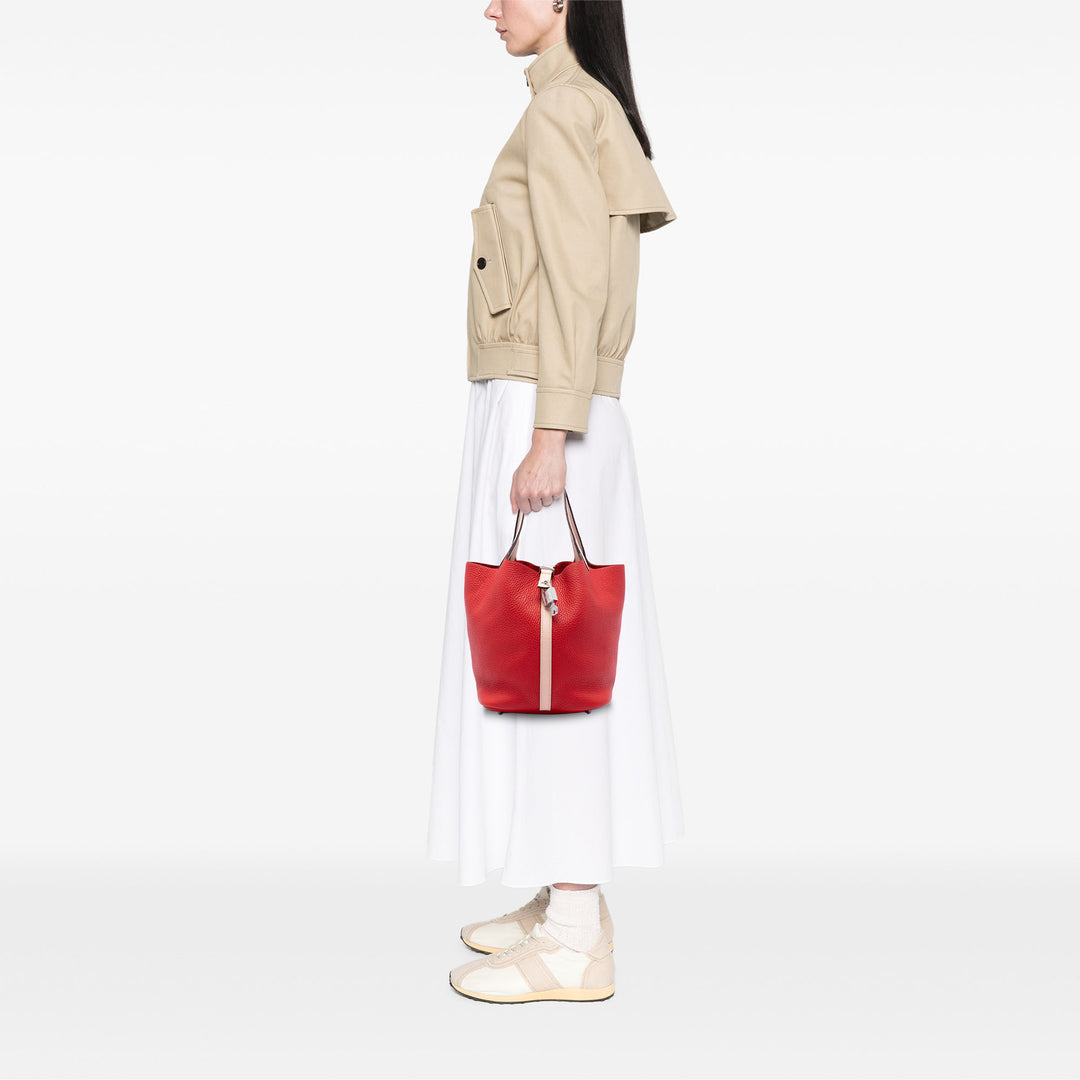 Hermès Bicolore et Picotin Lock 22 Cuir Clémence