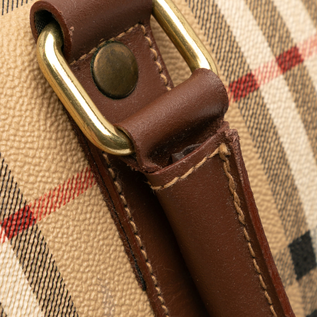 Burberry Haymarket Check Coated Toile Sac de voyage