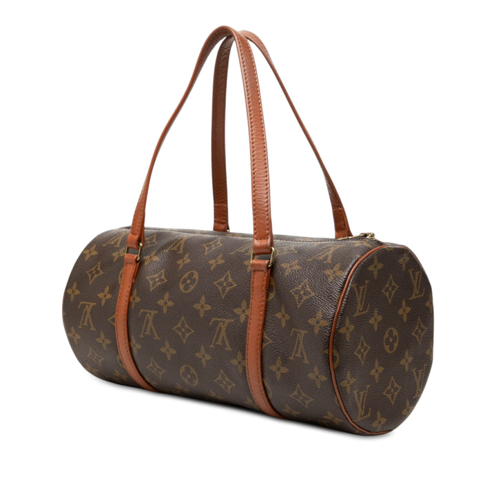 Louis Vuitton Sac à main Papillon 30 Monogram Marron – vue 2 – GABY PARIS