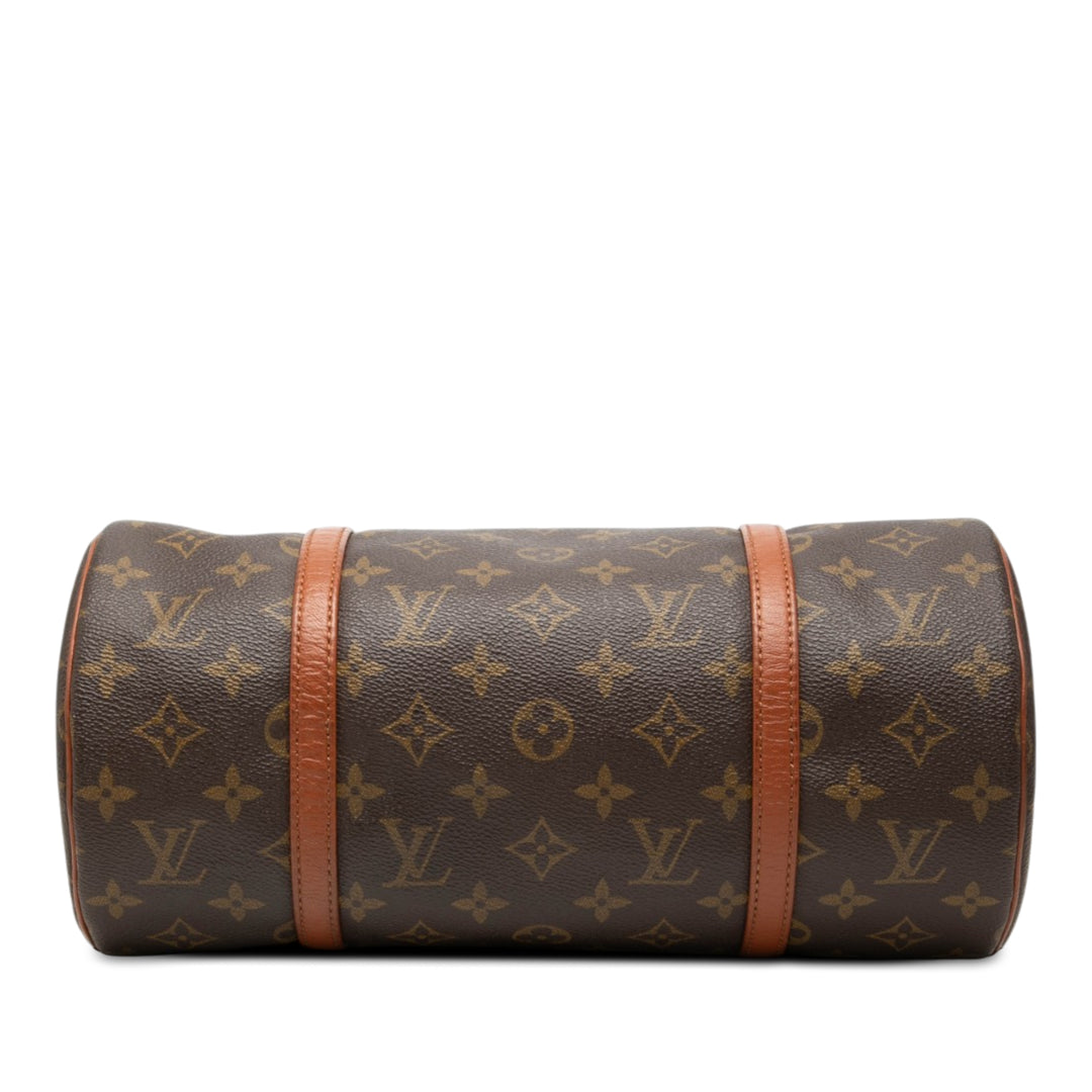 Louis Vuitton Sac à main Papillon 30 Monogram Marron – vue 3 – GABY PARIS