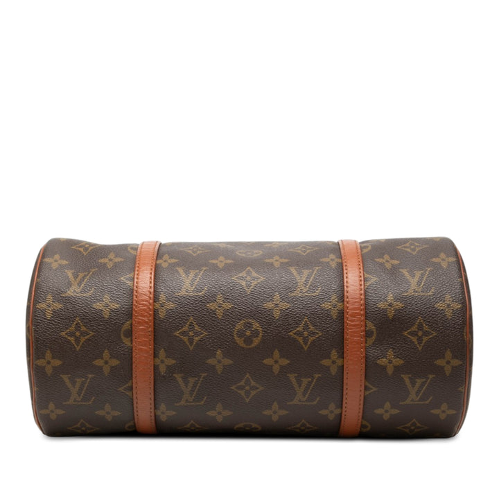 Louis Vuitton Sac à main Papillon 30 Monogram Marron – vue 3 – GABY PARIS