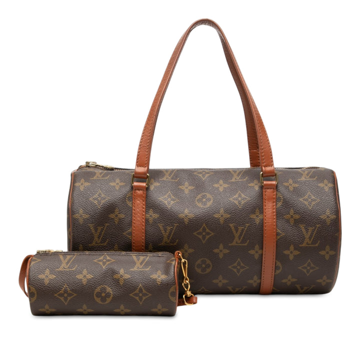 Louis Vuitton Sac à main Papillon 30 Monogram Marron – vue 7 – GABY PARIS