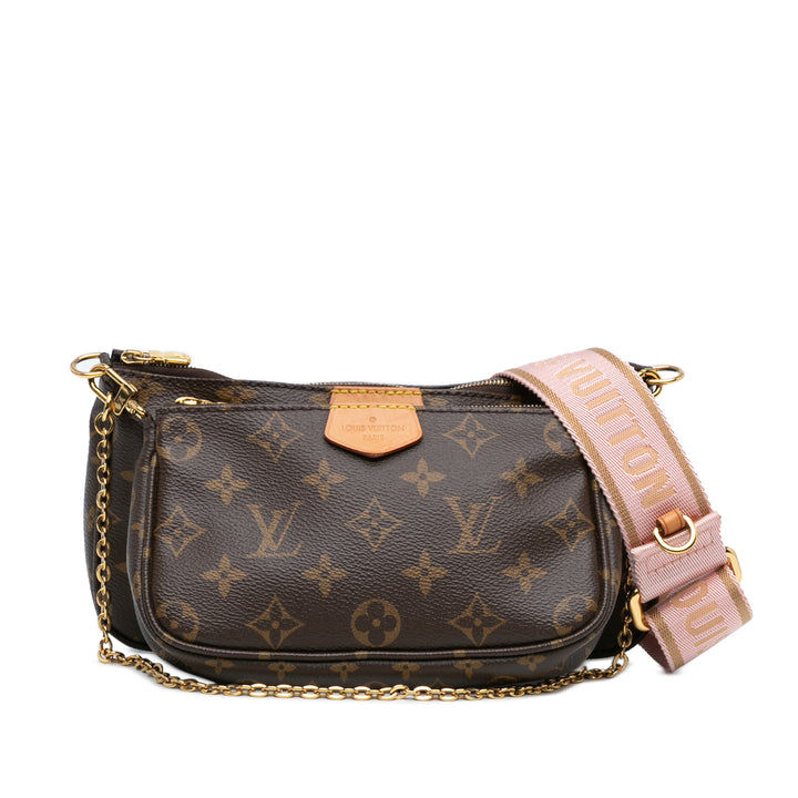 Monogram Multi Pochette Accessoires Brown - Gaby Paris