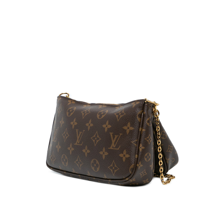 Monogram Multi Pochette Accessoires Brown - Gaby Paris