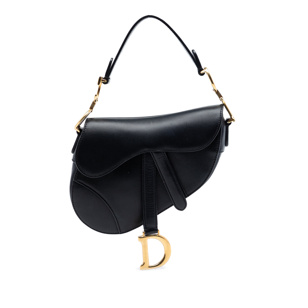 Dior Mini Smooth Cuir de veau Saddle Sac