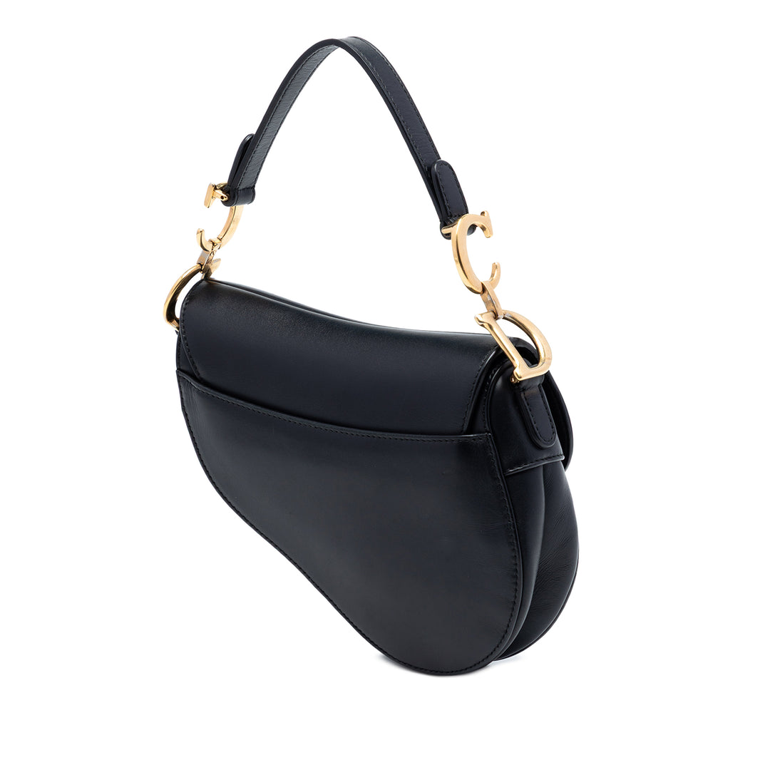Dior Mini Smooth Cuir de veau Saddle Sac