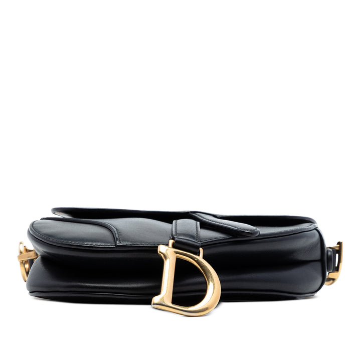 Dior Mini Smooth Cuir de veau Saddle Sac