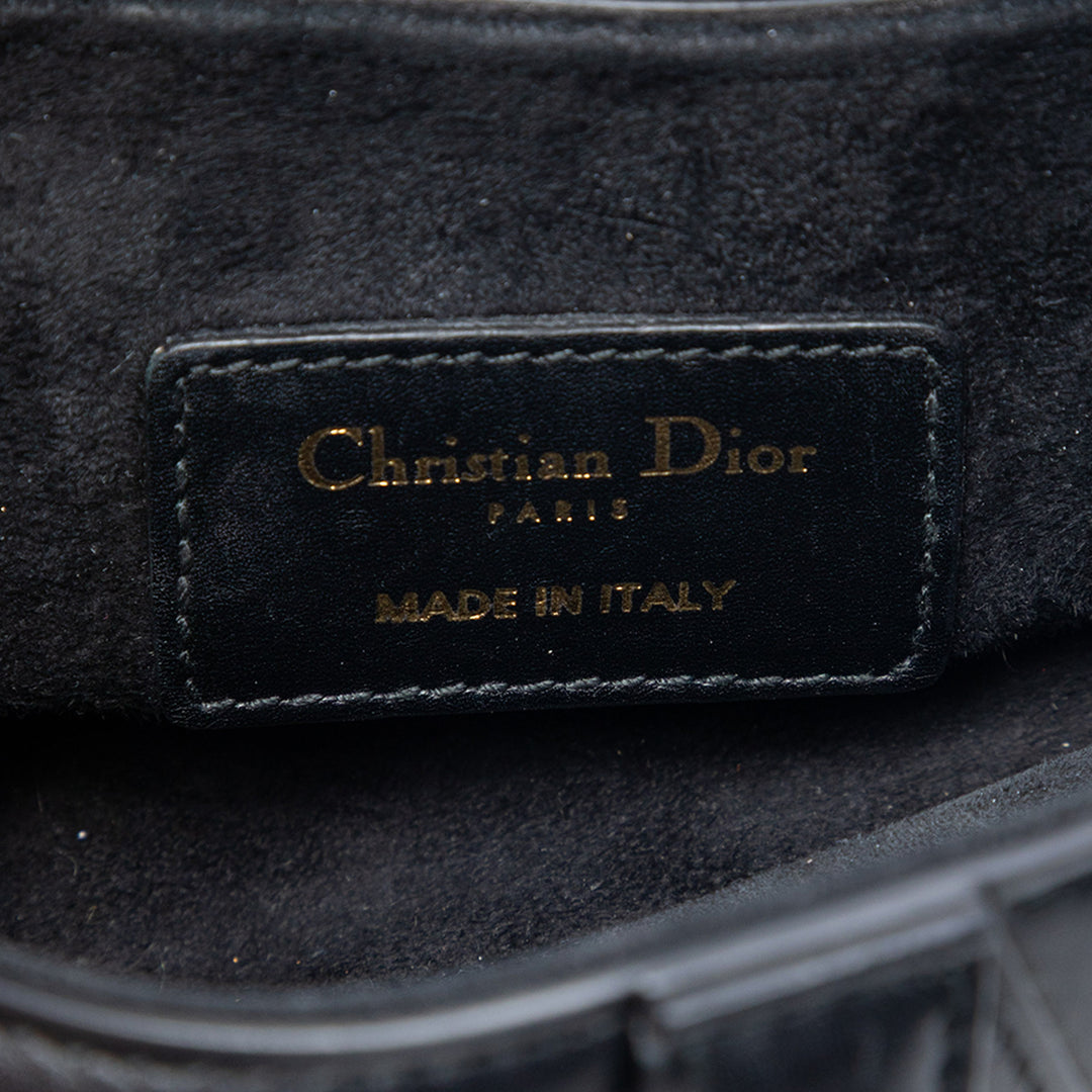 Dior Mini Smooth Cuir de veau Saddle Sac