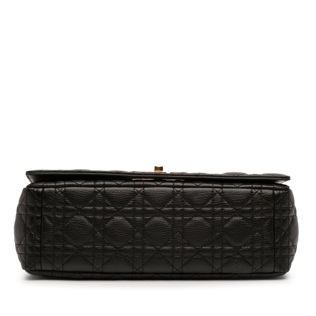 Dior Large Cuir de veau Cannage Caro Sac porté croisé