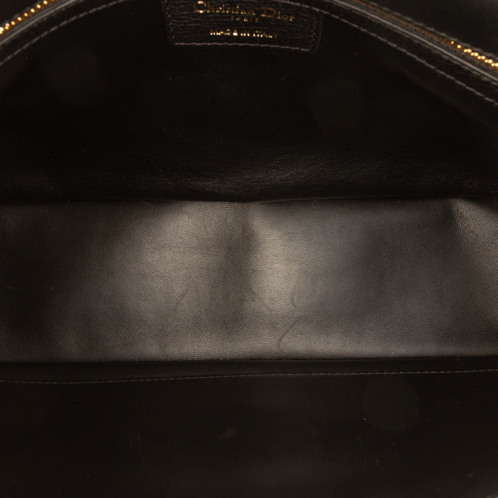 Dior Large Cuir de veau Cannage Caro Sac porté croisé