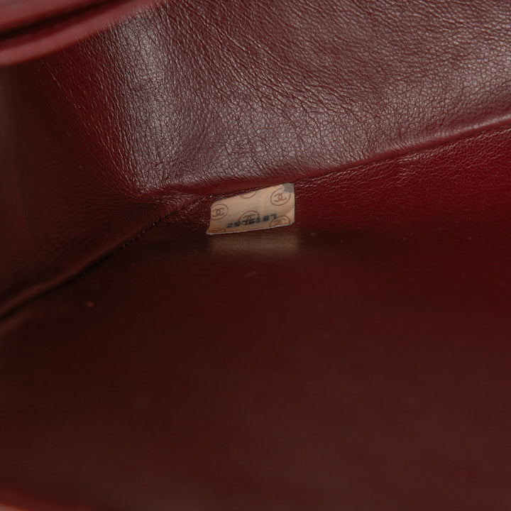 Chanel Maxi XL Classic Cuir d’agneau Simple rabat