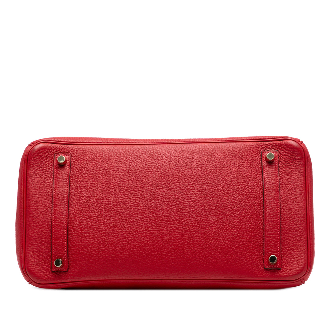 Hermès Togo Birkin Retourne 35 Rouge