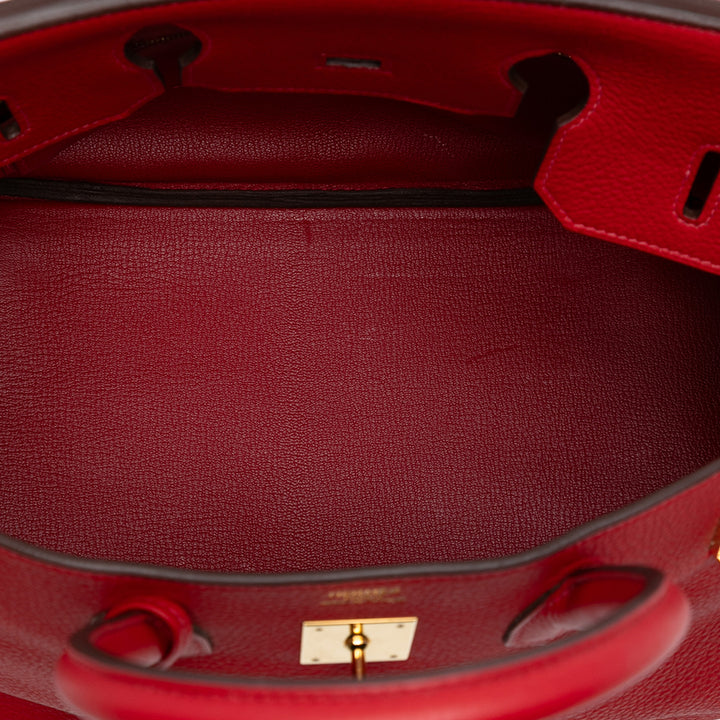Hermès Togo Birkin Retourne 35 Rouge