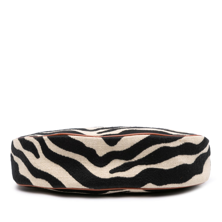 Celine Zebra Imprimé Ava Sac Noir – vue 3 – GABY PARIS