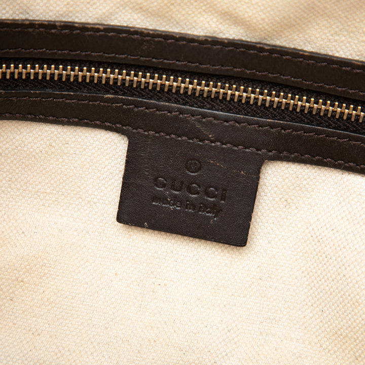 Gucci GG Web Joy Boston Sac Petit Beige – vue 5 – GABY PARIS