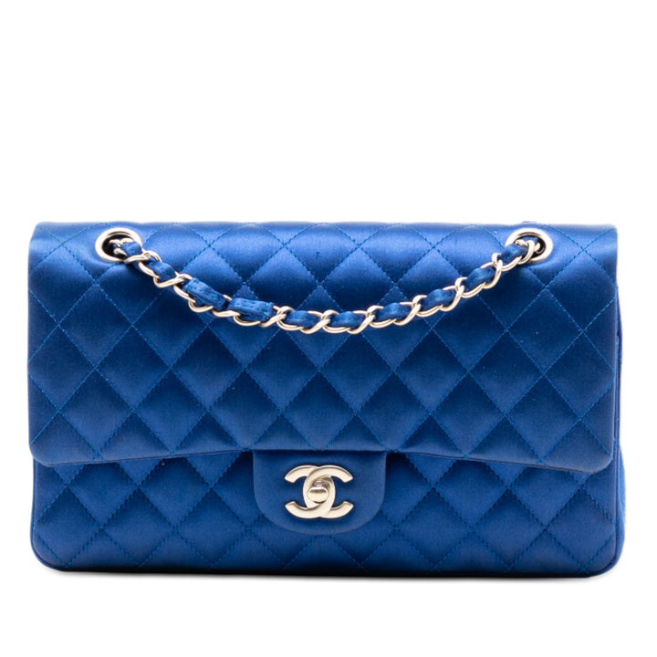 Chanel Medium Classic Satin Double rabat