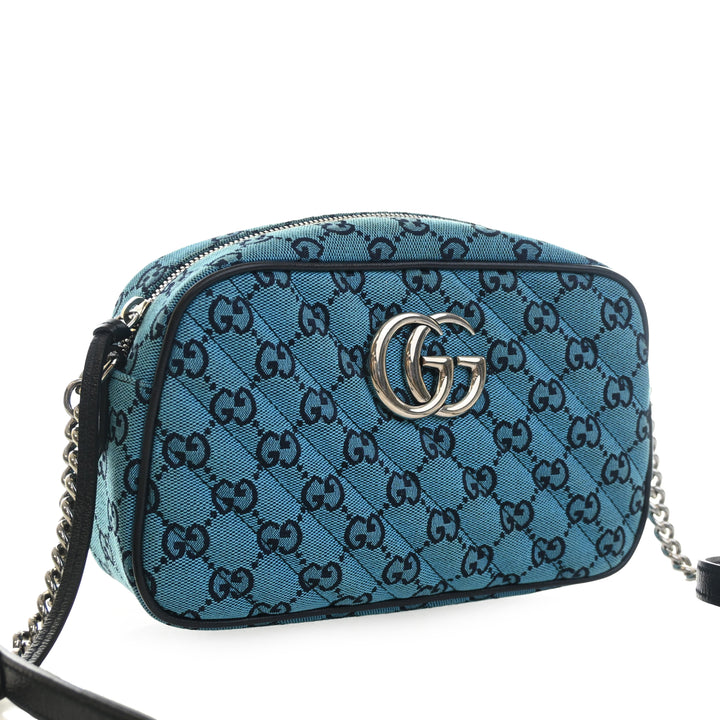 GG Marmont Matelasse GG Sac Petit Bleu